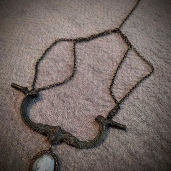 Custom Made Antique Cameo Necklace - Picture 3 of 9